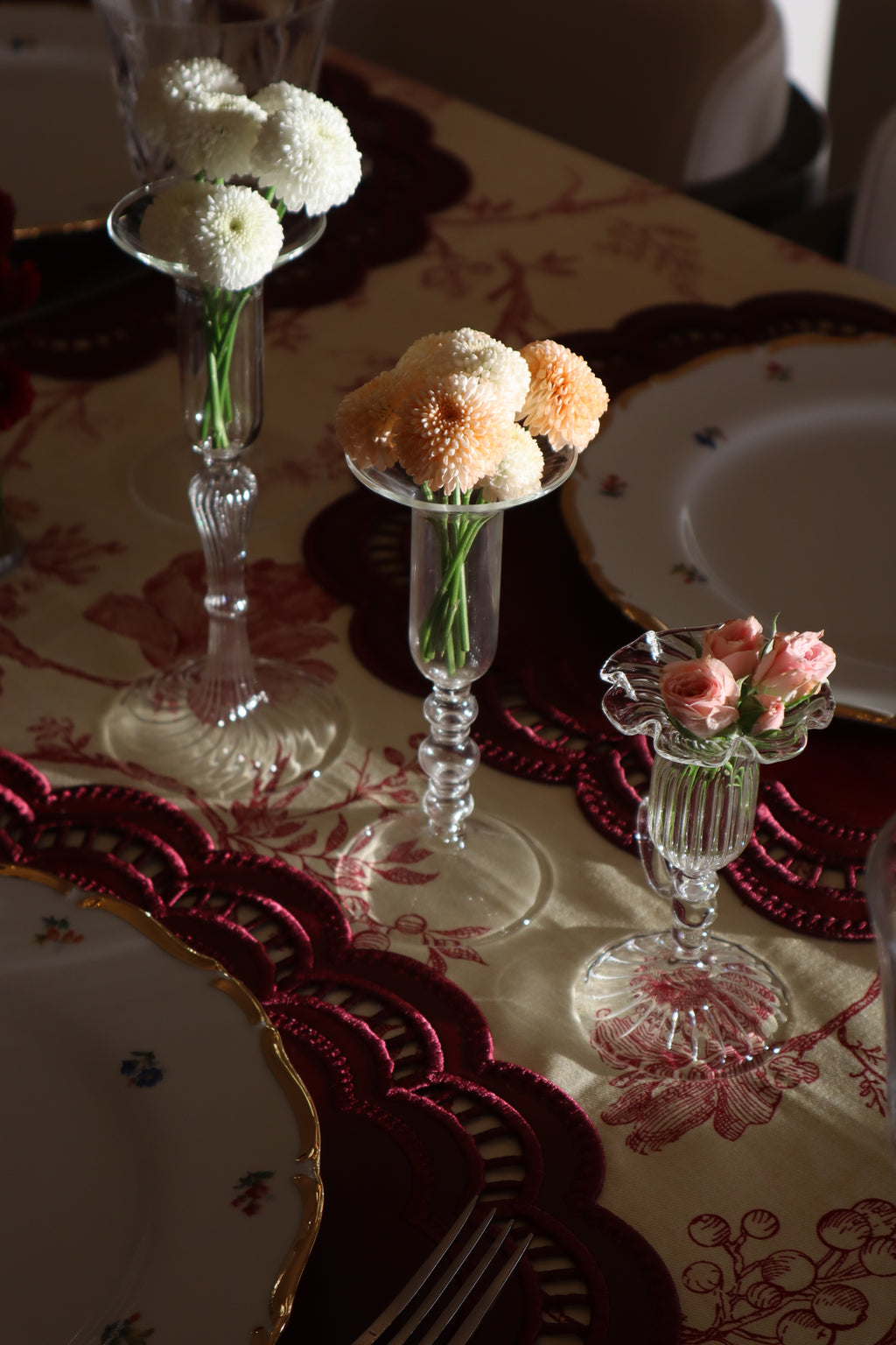 Peony Şamdan & Vazo