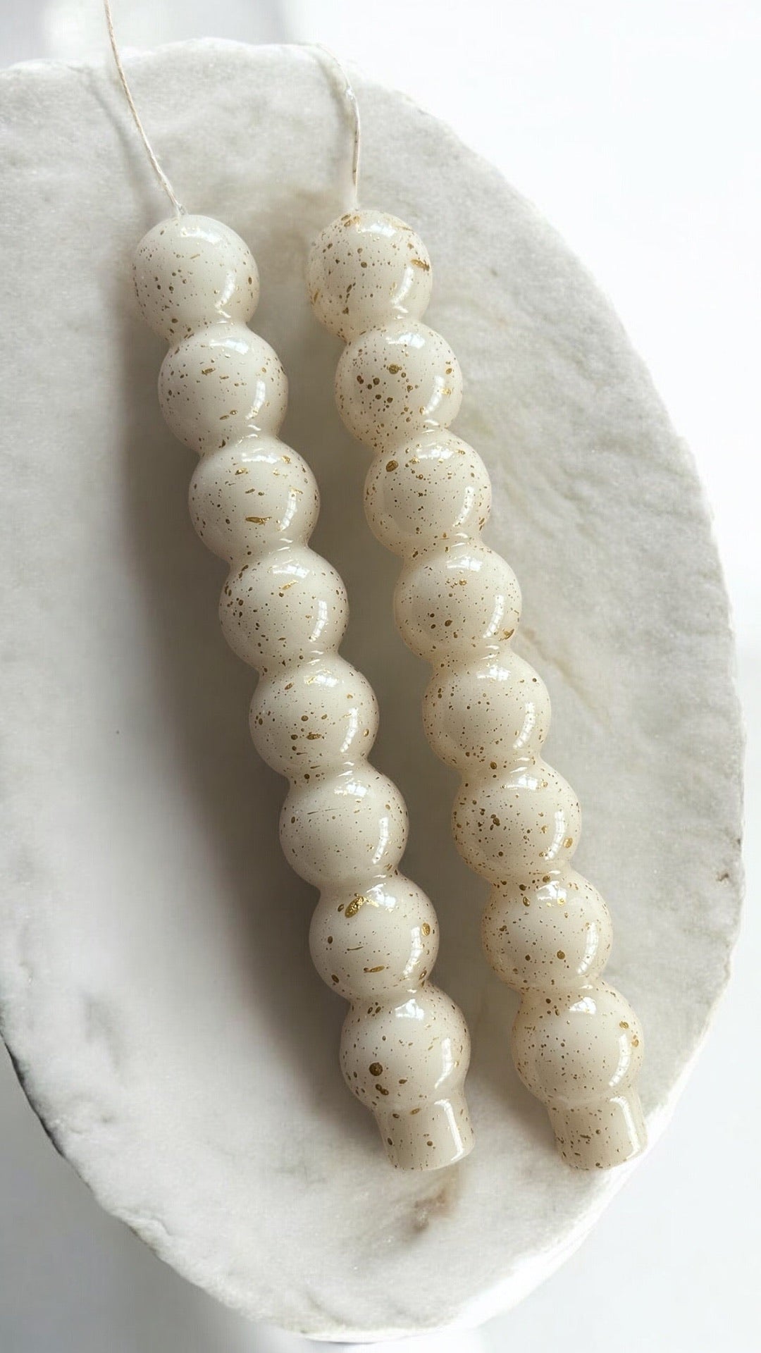 Gold Detay Bonbon Mum(2'li)