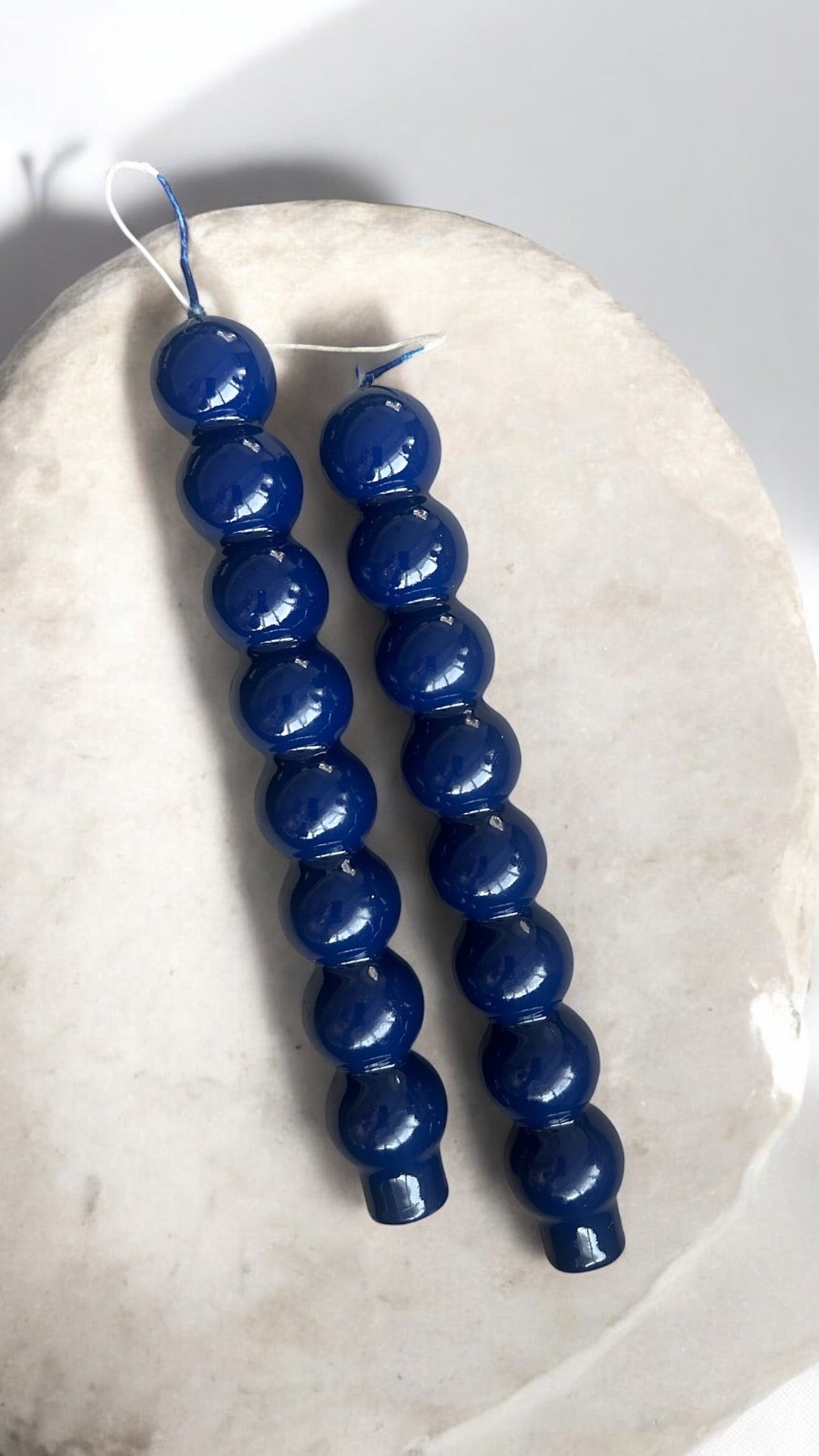 Lacivert Bonbon Mum(2'li)