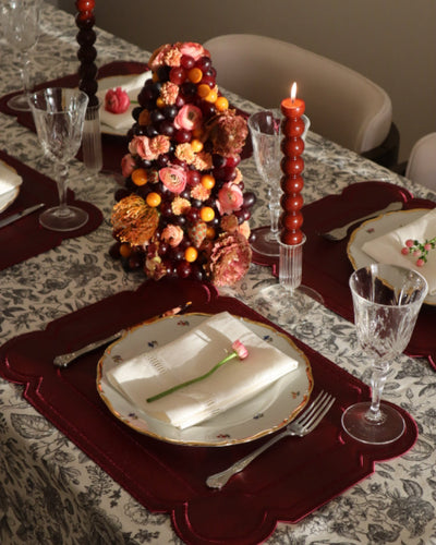 Bordo Royal Deri Amerikan Servis(2’li)