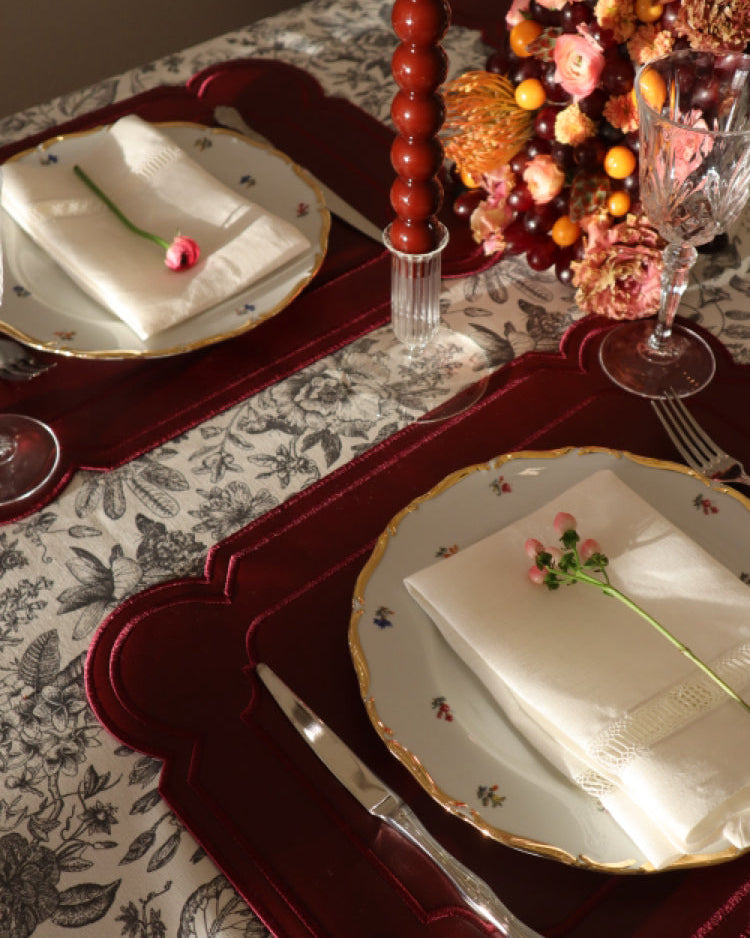 Bordo Royal Deri Amerikan Servis(2’li)